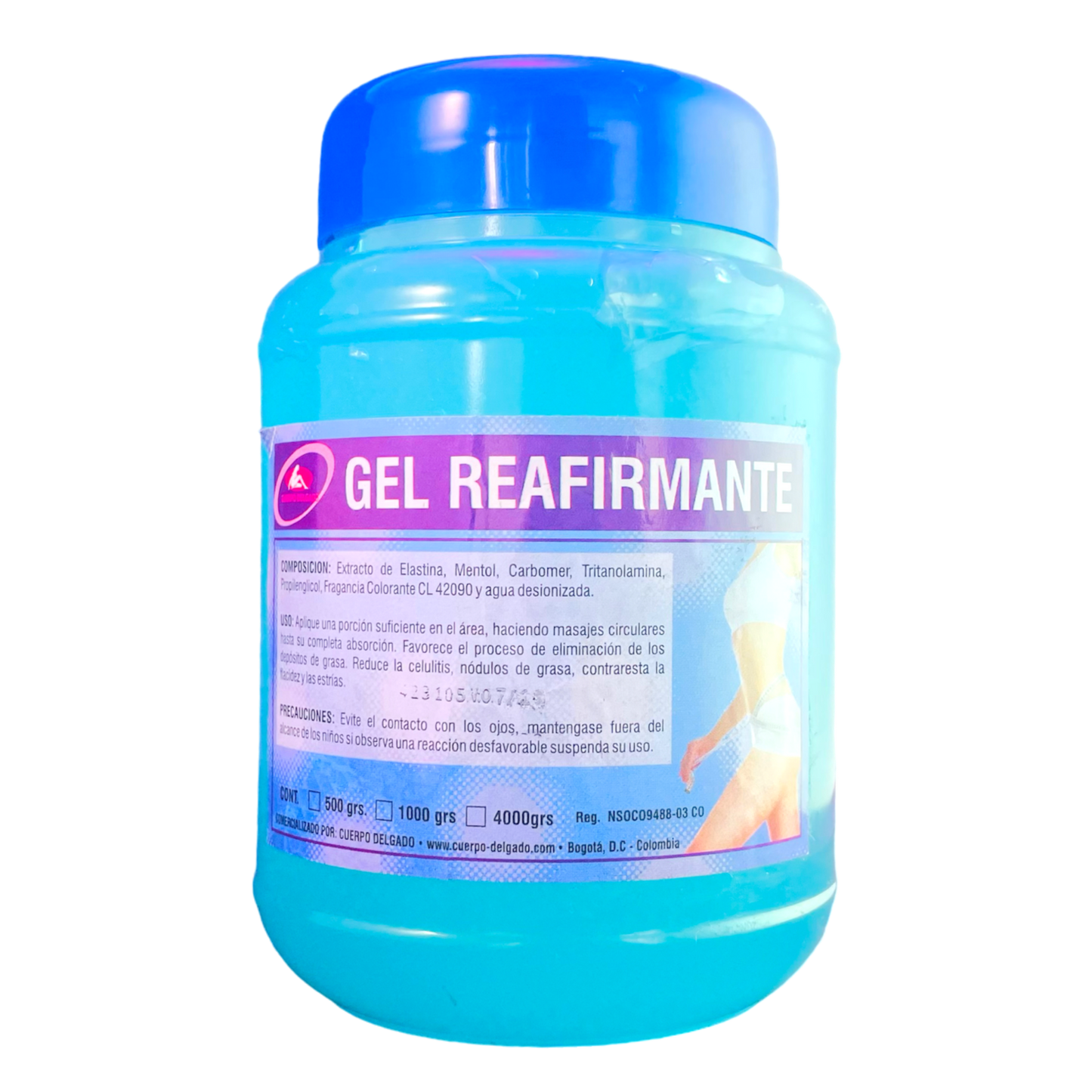 El Gel Reafirmante Cuerpo Delgado favorece el proceso de eliminación de los depósitos de grasa. Reduce la celulitis, nódulos de grasa, contrarresta la flacidez y las estrías.