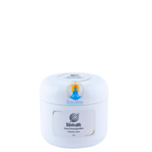 Crema Dermoreparadora SkinHealth regenera la piel, protege de agresiones externas, antioxidante, cicatrizante, antiséptico y antiinflamatorio
