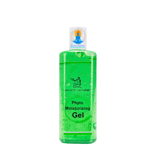 GEL PHYTO-MOISTURIZING Phyto gel hidratante con aloe vera es un hidratante multifuncional gracias a la adecuada combinación de sus ingredientes naturales reconocidos ampliamente por sus propiedades hidratantes y antioxidantes hacen de estos geles el producto ideal para aplicaciones estéticas faciales.