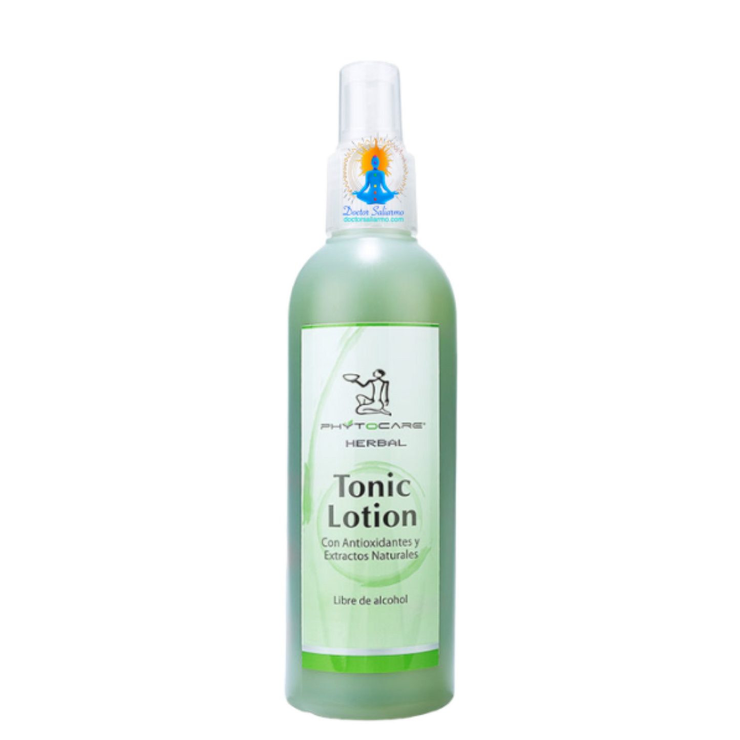 Loción tónica herbal de Phytocare Tonic Lotion con antioxidantes y extractos naturales. Hidrata, refresca, equilibra y prepara la piel para la recepción de los demás productos del tratamiento