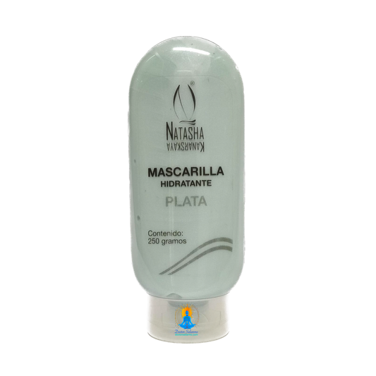 Mascarilla hidratante plata es antioxidante celular, antienvejecimiento cutaneo, reafirma musculos faciales, disminuye líneas expresion