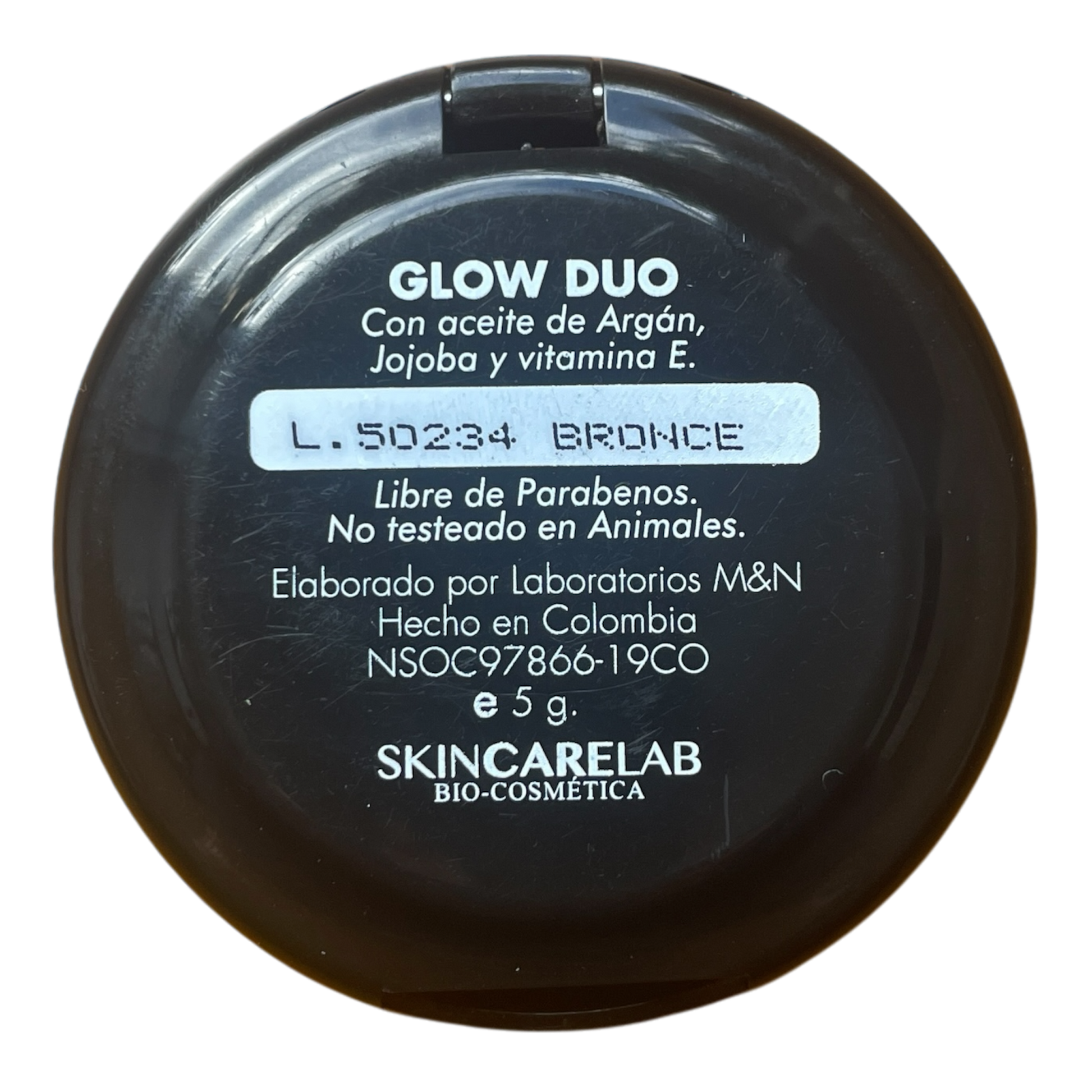 GLOW DUO sombras compactas INcolors en 26 diferentes tonos Berenjena, Black, Bronce, Champagne, Coffee, Crema, Gray, Indigo, Jade