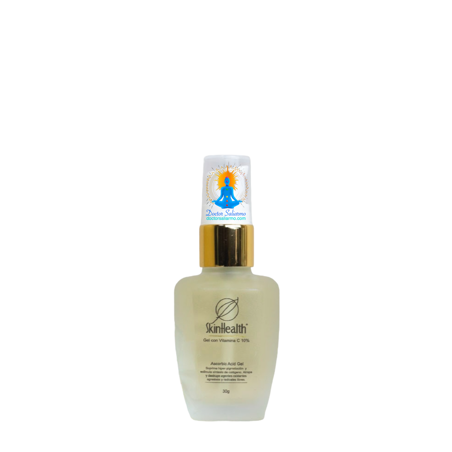 Gel con vitamina C SkinHealth para devolver juventud a tu piel y disminuir las manchas, despigmentación y acné moderado