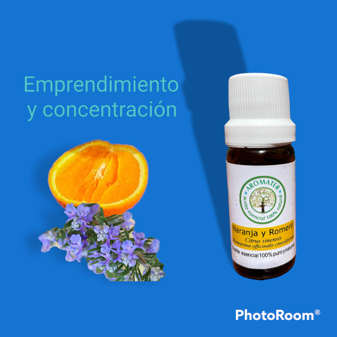 Aceite esencial AROMATERAPIA de Naranja nacional. 100% natural